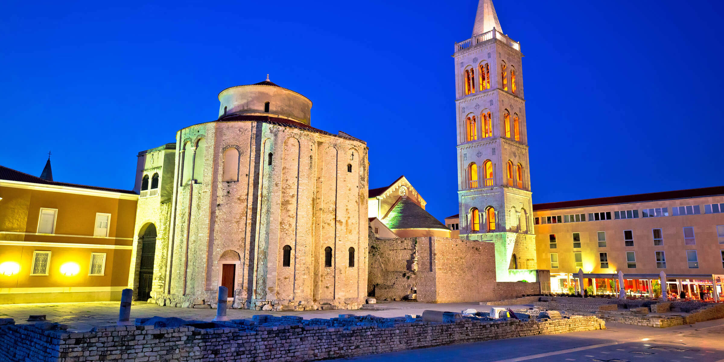 Zadar v noci